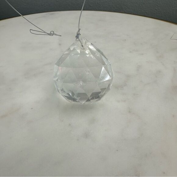 Feng Shui Faceted Crystal Ball Rainbow Prism Hanging Sun Catcher 2” Spheres Set - Picture 14 of 15